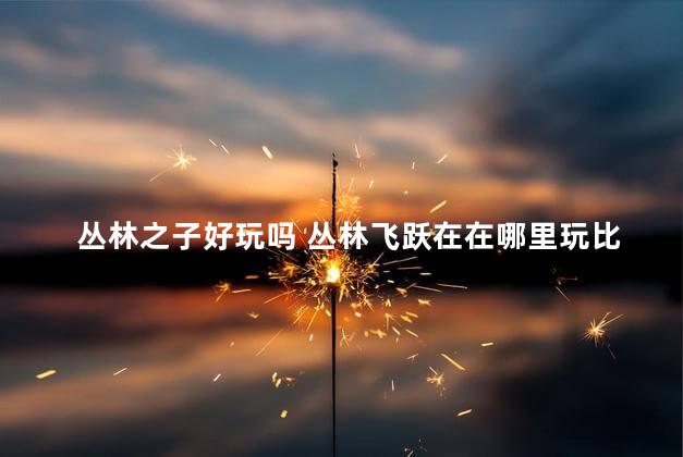 丛林之子好玩吗 丛林飞跃在在哪里玩比较好